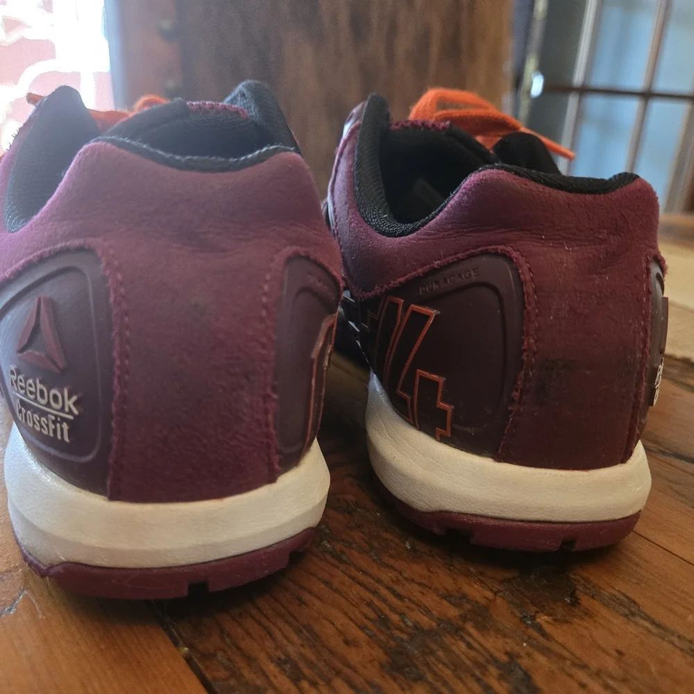 Reebok Nano 4 Size 7.5 Women's Plum & Orange - Picture 5 of 9